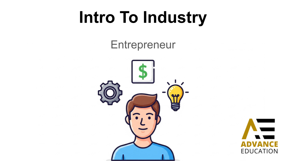 Intro To Industry – Entrepreneur